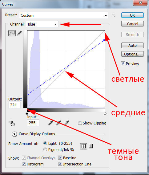 цветокоррекция в фотошопе